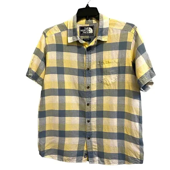 The North Face Shirts The North Face Mens Plaid Short Sleeve